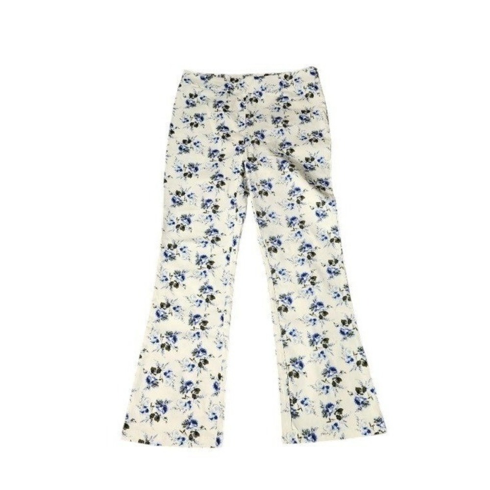 Laura Ashley x Urban Outfitters Leila Floral Kick Flare Pants Size 8